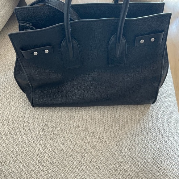 Saint Laurent Sac de Jour Black Grained Leather - Picture 5 of 16